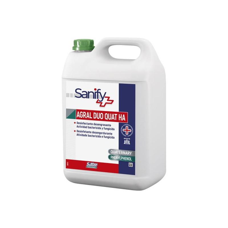 DUO QUAT HA (Desinfectante / Higienizante ) C/4x5KG 