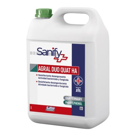 DUO QUAT HA (Desinfectante / Higienizante ) C/4x5KG 