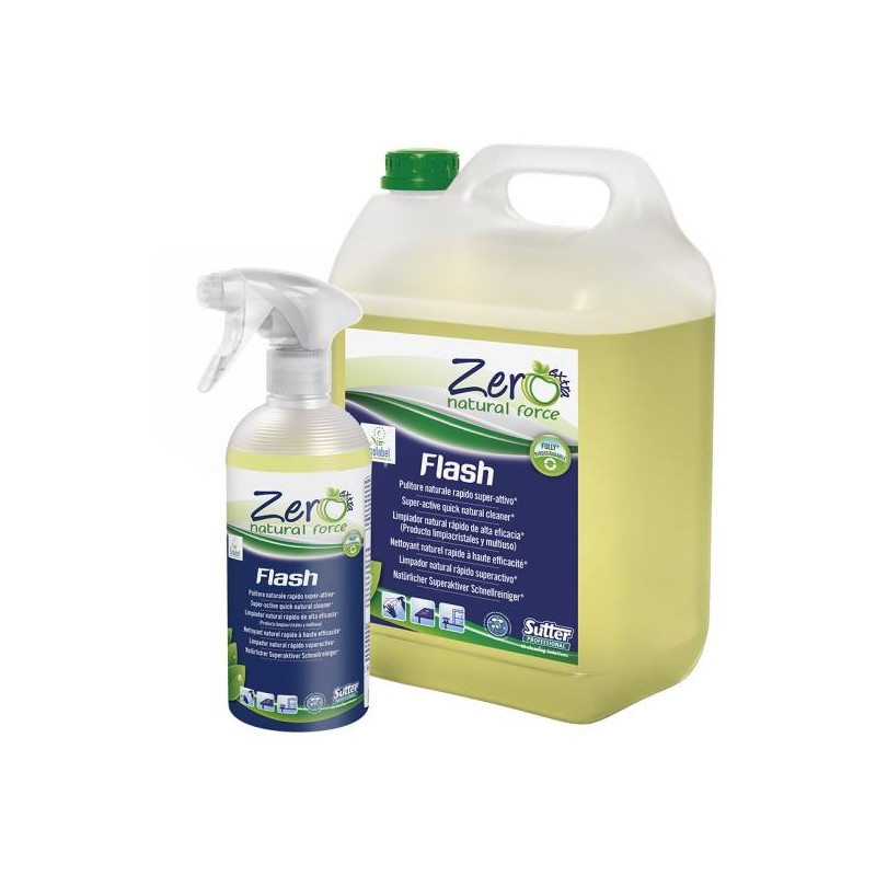 FLASH ECOLABEL LIMPIADOR TINTAS C/12x750ml. (limpiador super activo con el mobiliario de oficina,pupitres ... manchas de tintas 