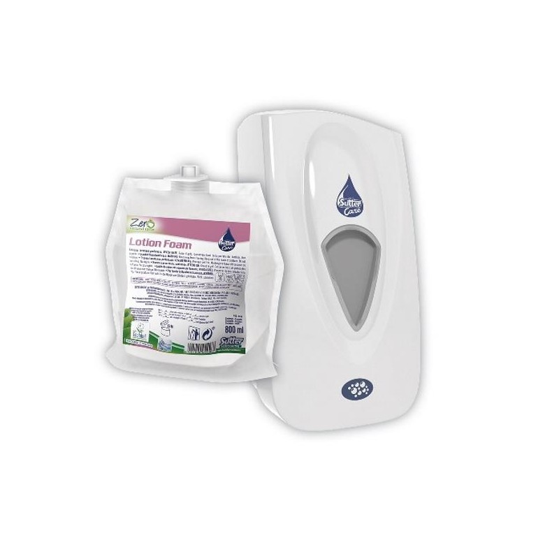 LOTION FOAM ECO JABON DE MANOS EN ESPUMA PERFUMADO CARGAS DE 800 ML.