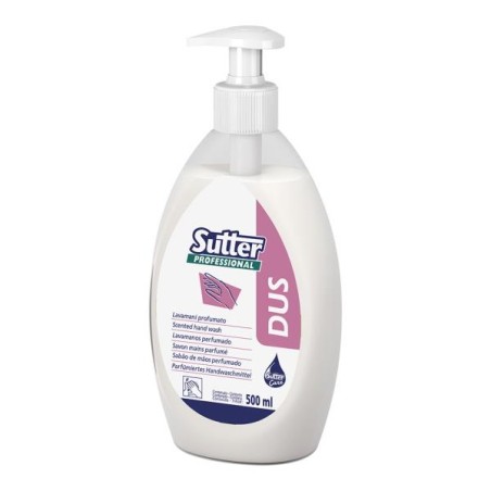 DUS JABON LIQUIDO DE MANOS PERFUMADO C/PULSADOR C/12x500ML.