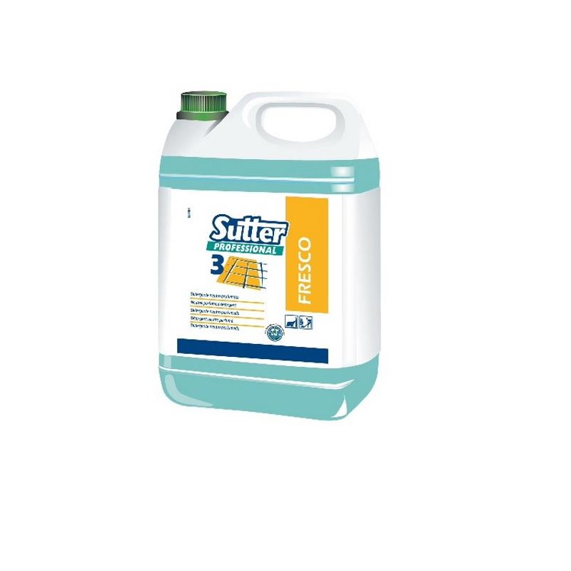 FRESCO DETERGENTE CON PH NEUTRO PERFUMADO PROTEGE LOS SUELOS CON BRILLO C/4x5Kg