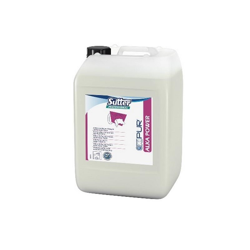 ALKA POWER (PRE WASH-1) ADITIVO ALCALINO PARA LAVADO AUTOMATICO DE TEJIDOS G/24Kg.