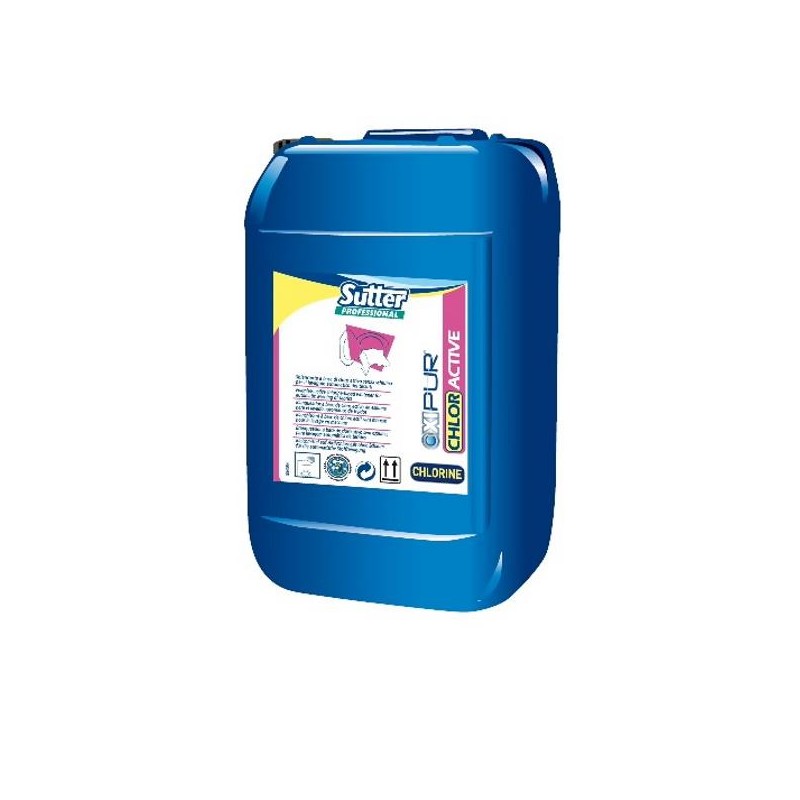 CHLOR ACTIVE (BLEACH 1) BLANQUEANTE A BASE CLORO ACTIVO G/24Kg.