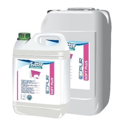 SOFT PLUS SUAVIZANTE PERFUMADO PARA LAVADO MANUAL Y AUTOMATICO DE TEJIDOS G/20Kg.