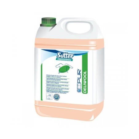 DELIWOOL DETERGENTE LIQ. PARA LANA O PRENDAS DELICADAS C/4x5Kg.