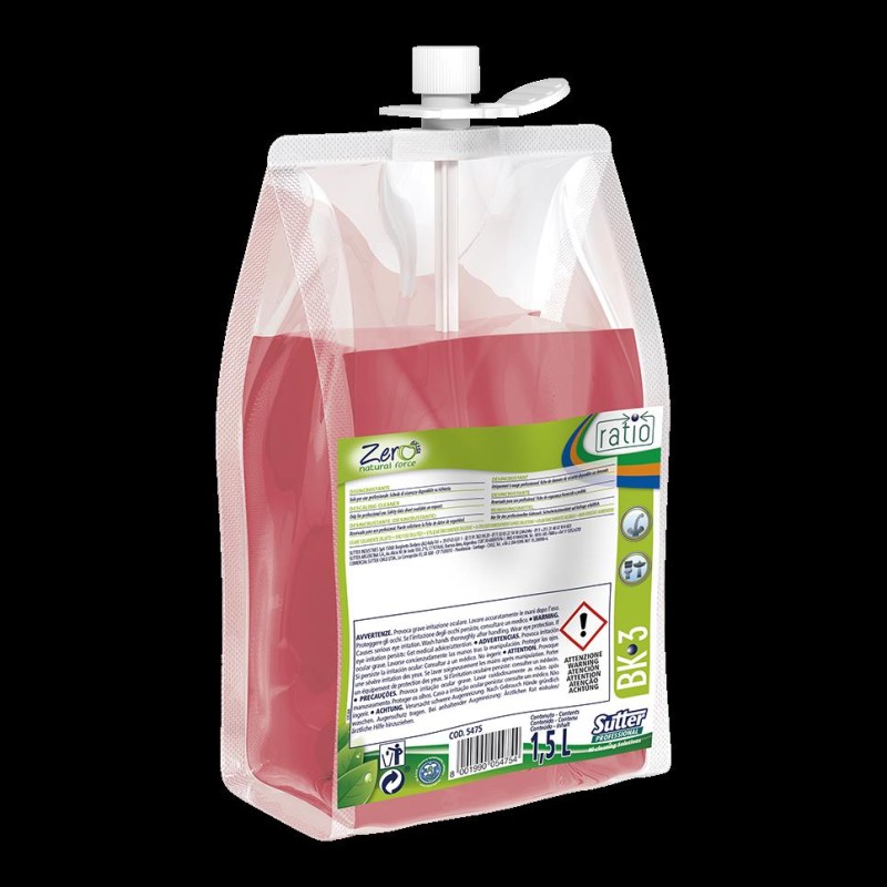 RATIO BK-3 (Detergente natural antical ultraconcentrado) C/2x1500Ml.